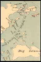 Detail of Rogers 1883 Map