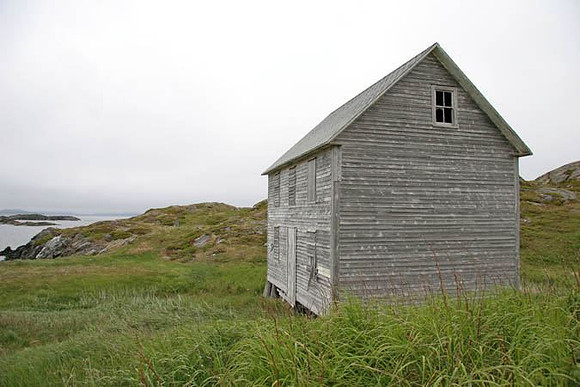 House at Change Islands, Newfoundland