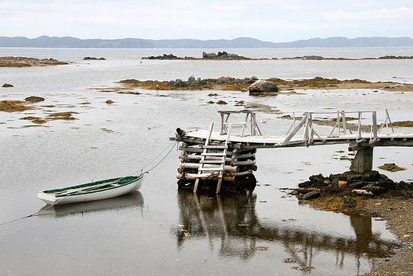 Fish Store near Twillingate, Newfoundland