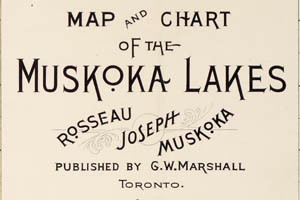 Title Block of Marshall 1894 Map